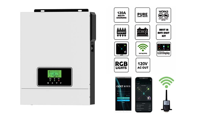 Prezzo di fabbrica economico buona qualità uso domestico buon inverter 3200w off grid inverter solare onda sinusoidale pura 