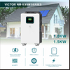 Design integrato Sistemi energetici 1KW 1.5KW Off Grid Solar Inverter La tecnologia a tensione costante protegge il circuito