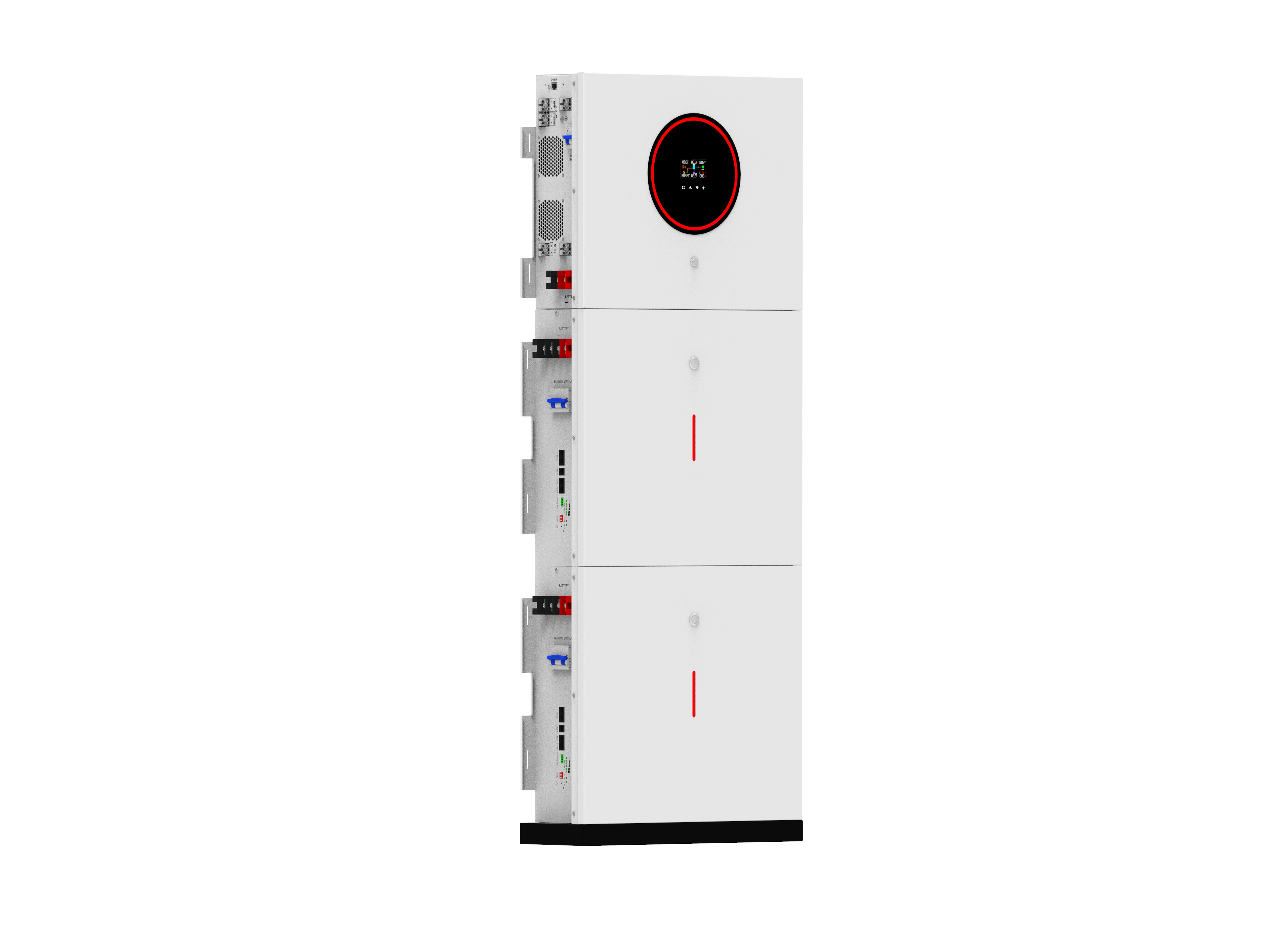 Sistema energetico tutto in uno domestico da 3,6 kW 24 V che utilizza l'inverter solare a doppia uscita