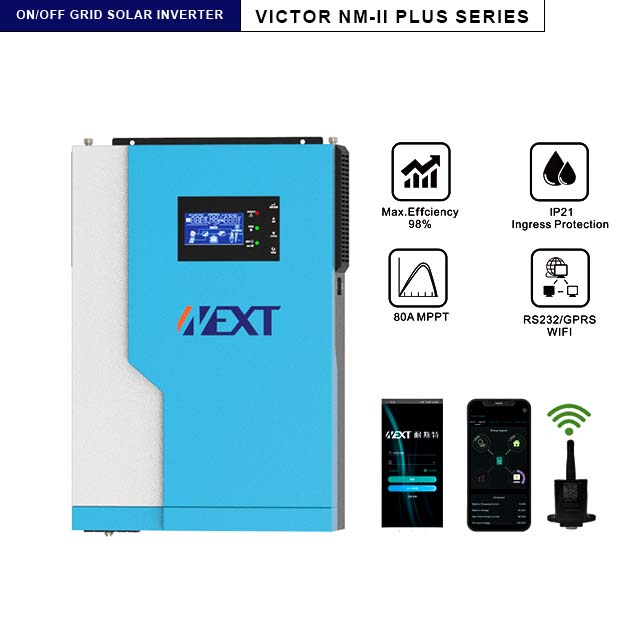 NEXTPOWER NM-II Plus 5,5 kW 100 A MPPT con e senza inverter solare off-grid per inverter solare domestico 