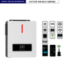 NM-ECO On/Off Grid 6.2KW 48V Solar Inverter 120A MPPT Regolatore di carica Luce RGB Doppia uscita 230VAC